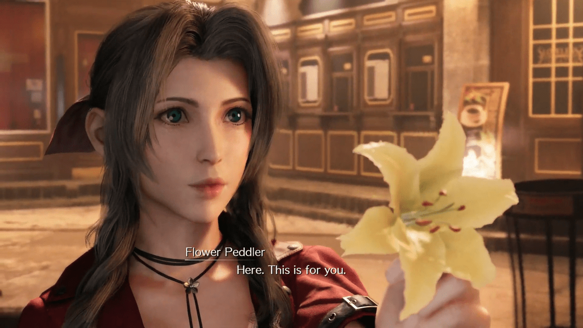 Square Enix Explains Why Aerith Follows Yellow Flowers in FFVII Remake Switch 2 FPS framerate