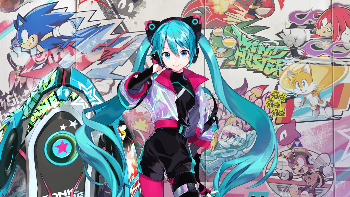 Project ONSOKU featuring Hatsune Miku and Sonic the Hedgehog